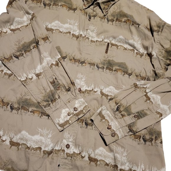 North River Outfitters Deer Button Up - Picture 3 of 10